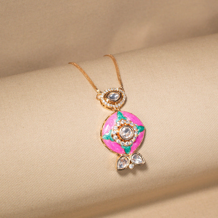 Gulabi Charm Pendant Set