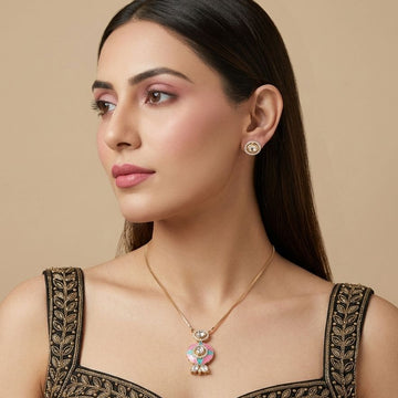 Gulabi Charm Pendant Set