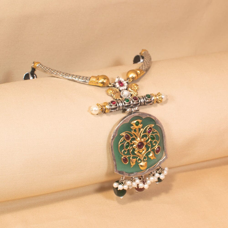 Harita Vine Necklace Set - Pratha Collection