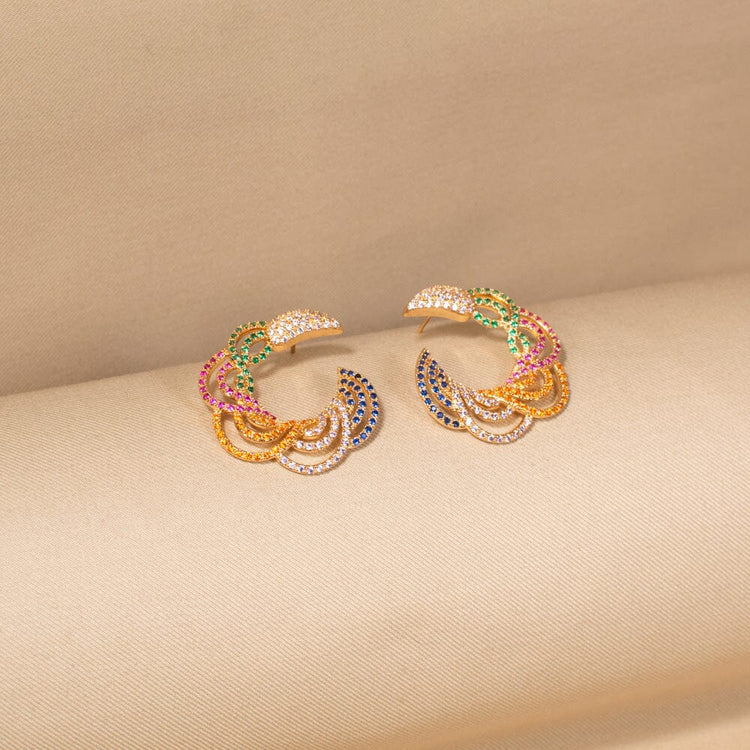 Haute Couture Swirl Pendant Set - Glint Collection