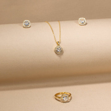Hazel Pendant Set with Ring
