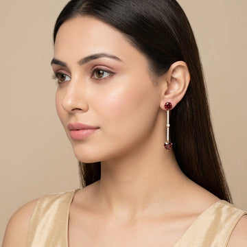 Heartbeat Linear Earrings