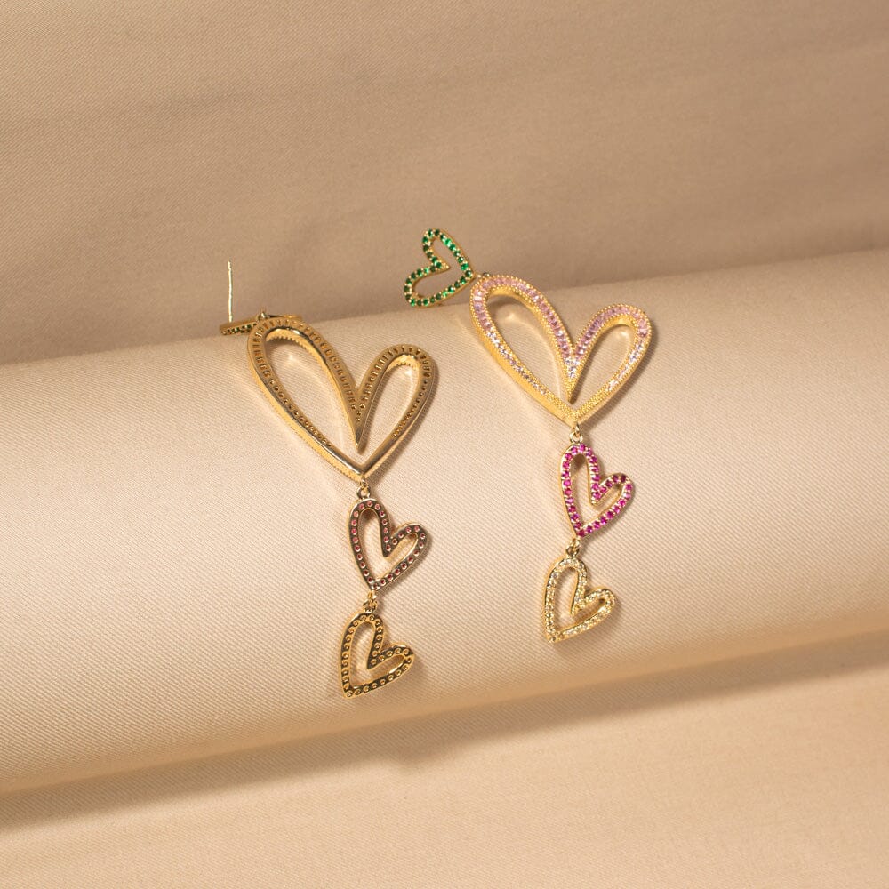 HeartStatement Danglers - Edgy Collection