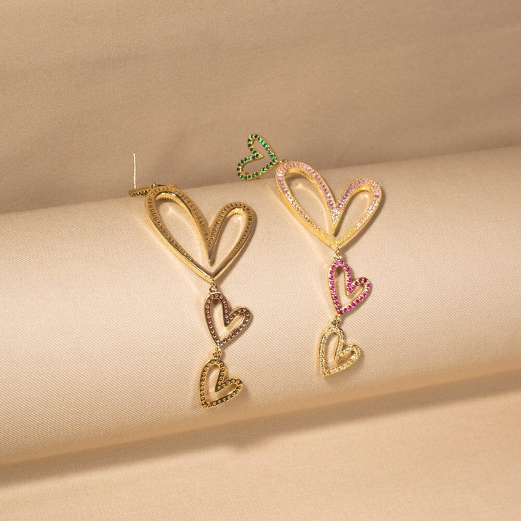 HeartStatement Danglers - Edgy Collection