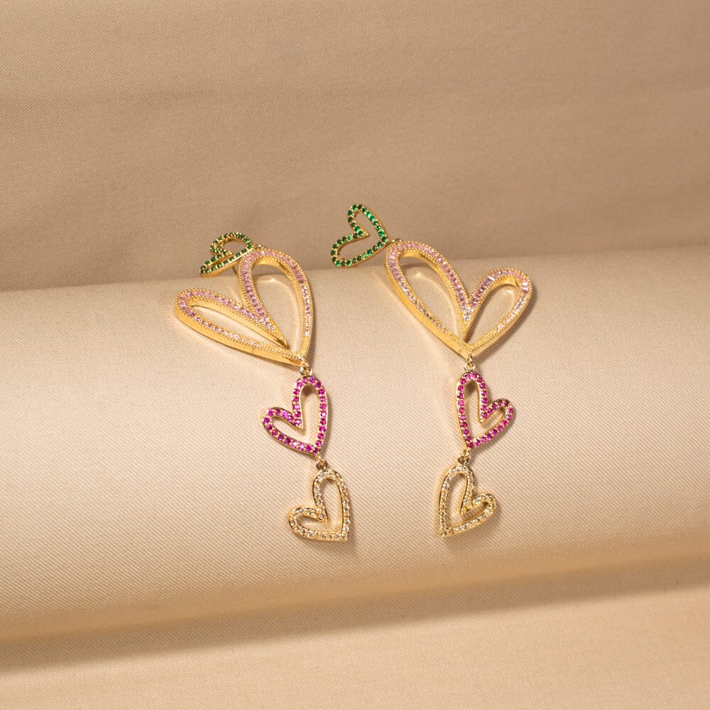 HeartStatement Danglers - Edgy Collection
