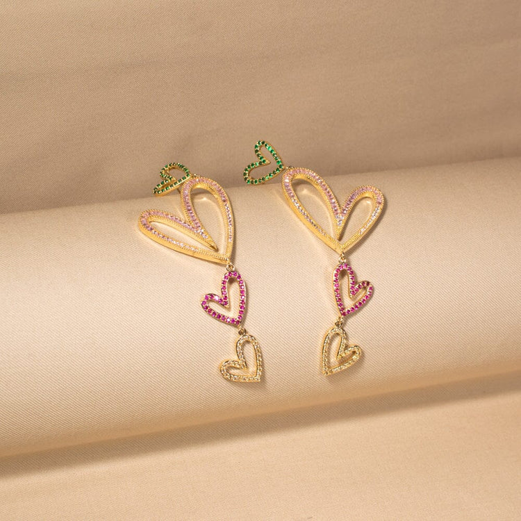 HeartStatement Danglers - Edgy Collection