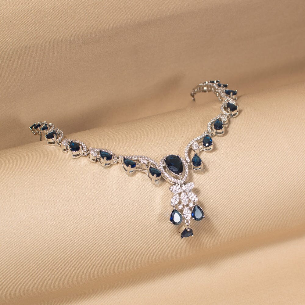 Helene Necklace Set - Blue