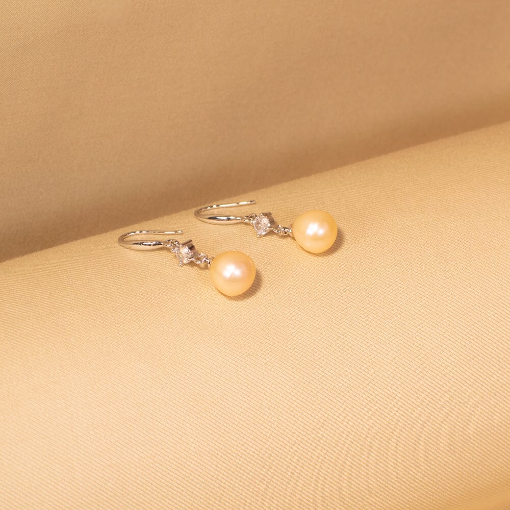 Honey Drop Earrings - Freshwater Pearl Collection