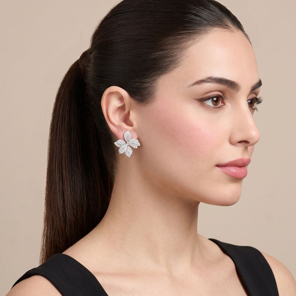 Icy Orchid Earrings