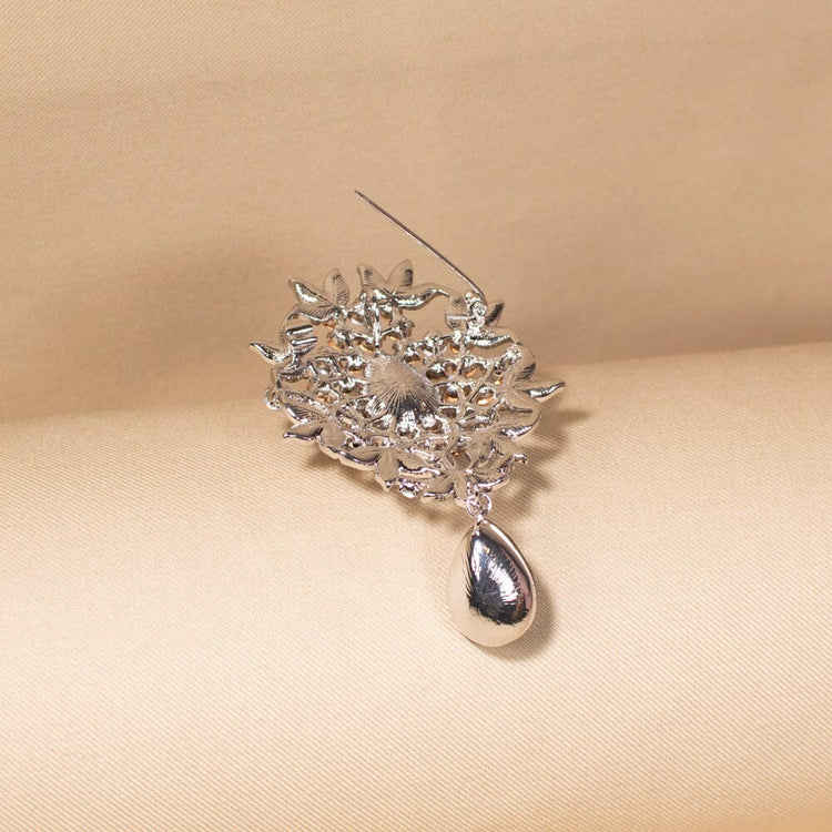 Imperial Violet Drop Brooch