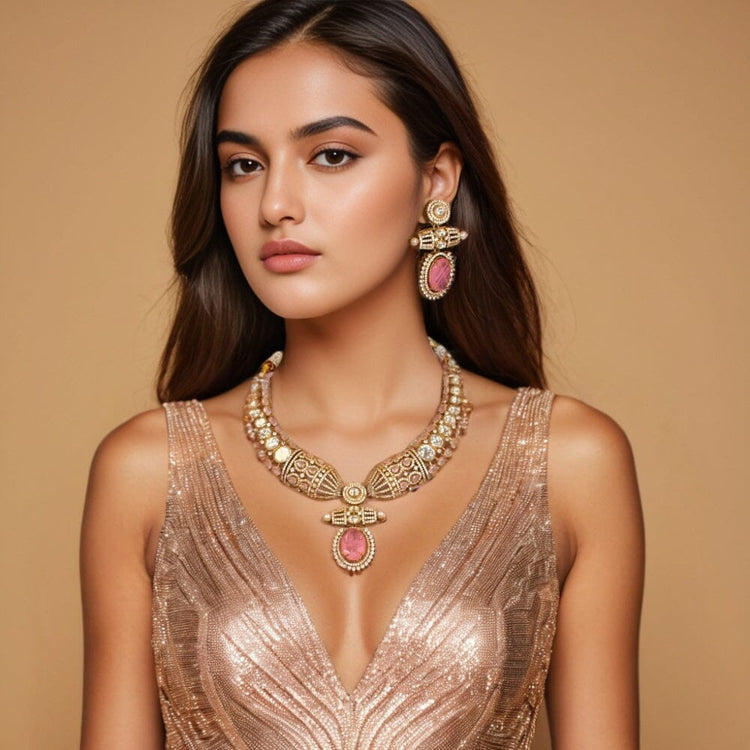 Iraaya Luxury Necklace Set - Pratha Collection