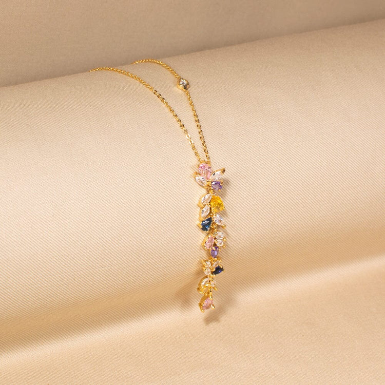 Iris Glint Pendant Set - Raksha Bandhan Collection