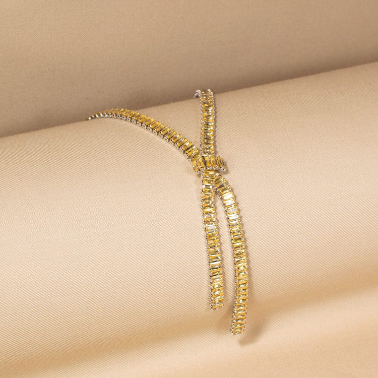 Isla Statement Necklace Set-Yellow-Glitterati Collection