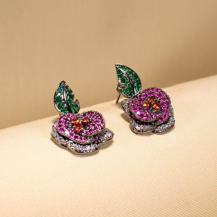 Ivana Floral Studs