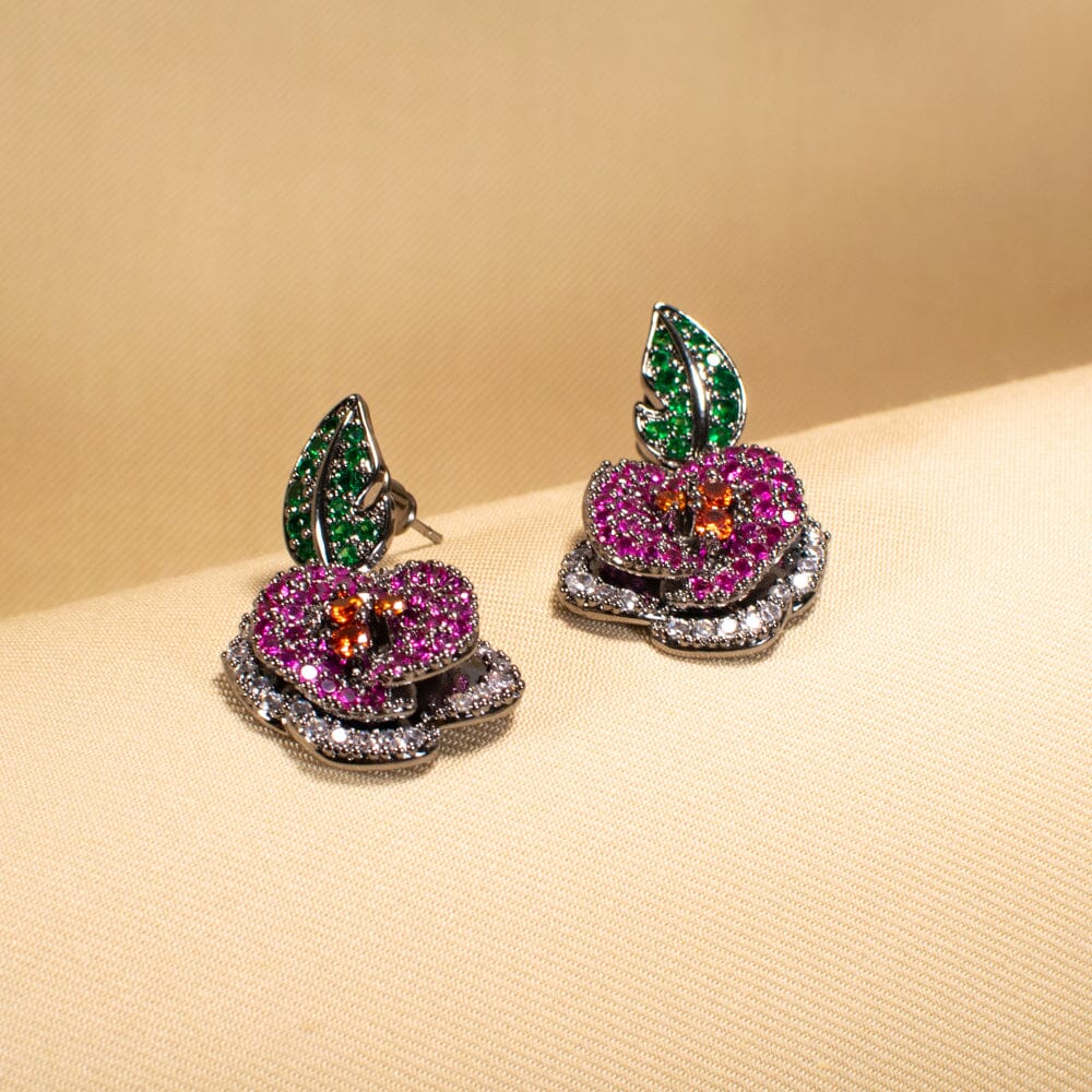 Ivana Floral Studs