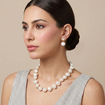 Ivory Dream Statement Necklace Set