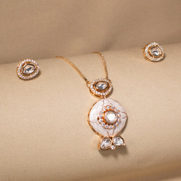 Ivory Jalsa Pendant Set