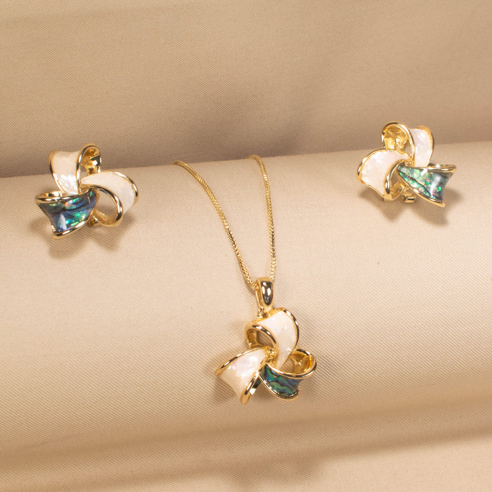 Ivory Swirl Blossom Set