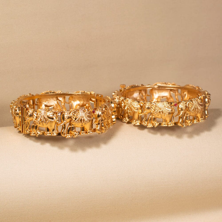 Jali Filigree Openable Kada - Pratha Collection