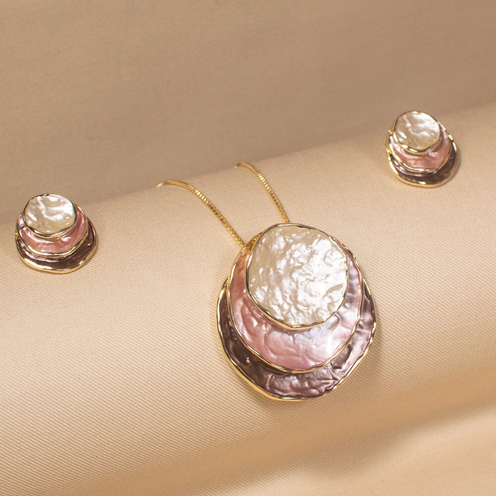 Jane Pendant Set - Edgy Collection