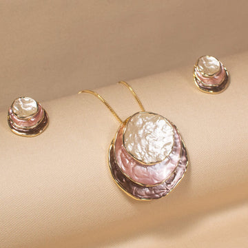Jane Pendant Set - Edgy Collection