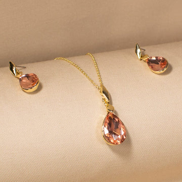 Janice Pendant Set-Honey-Minima Collection