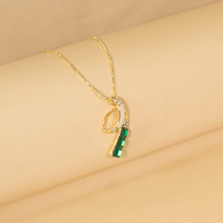 Jeanne Pendant Set - Green - Minima Collection