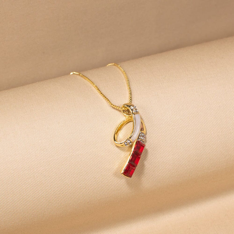 Jeanne Pendant Set - Red - Minima Collection