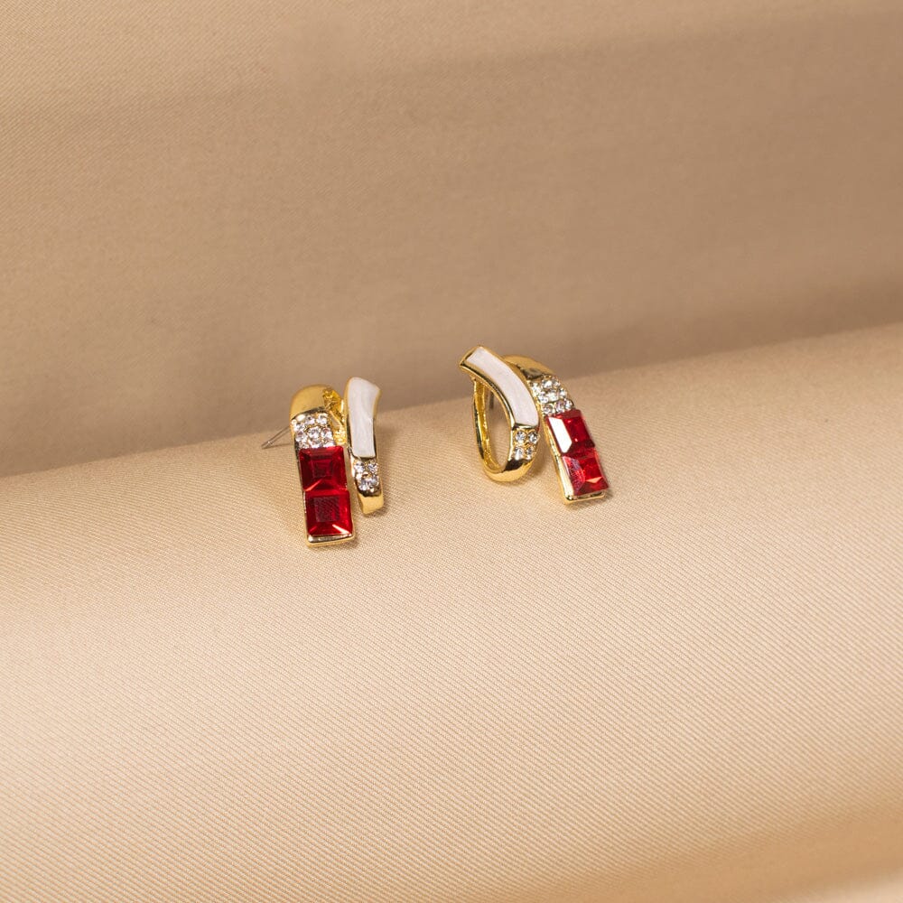 Jeanne Pendant Set - Red - Minima Collection