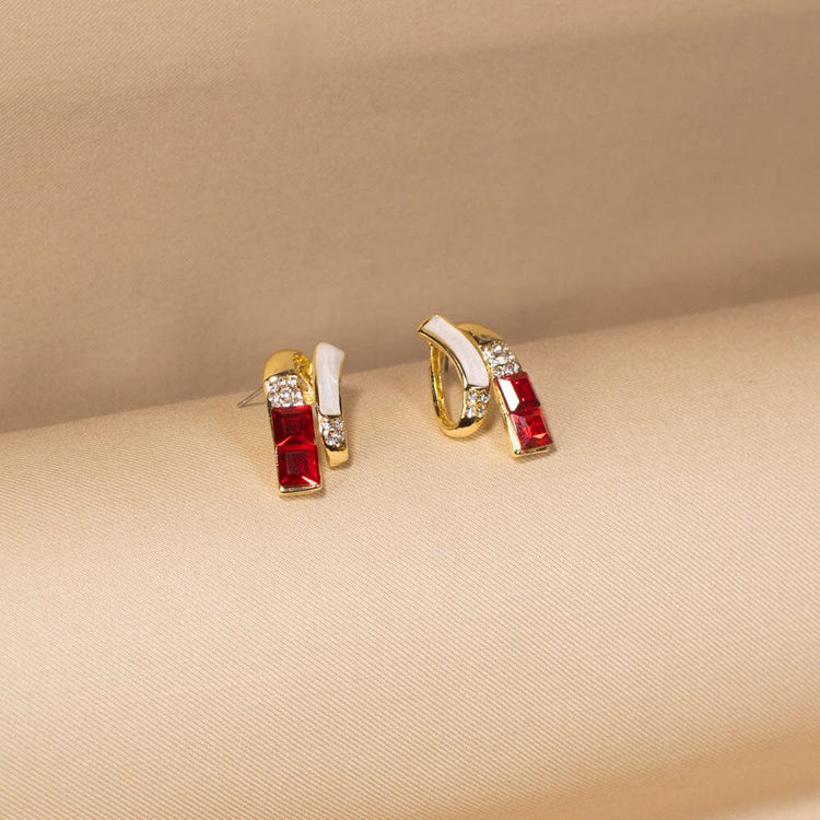 Jeanne Pendant Set - Red - Minima Collection