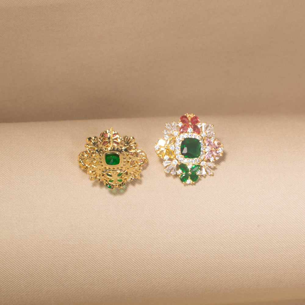 Jewel Mosaic Studs