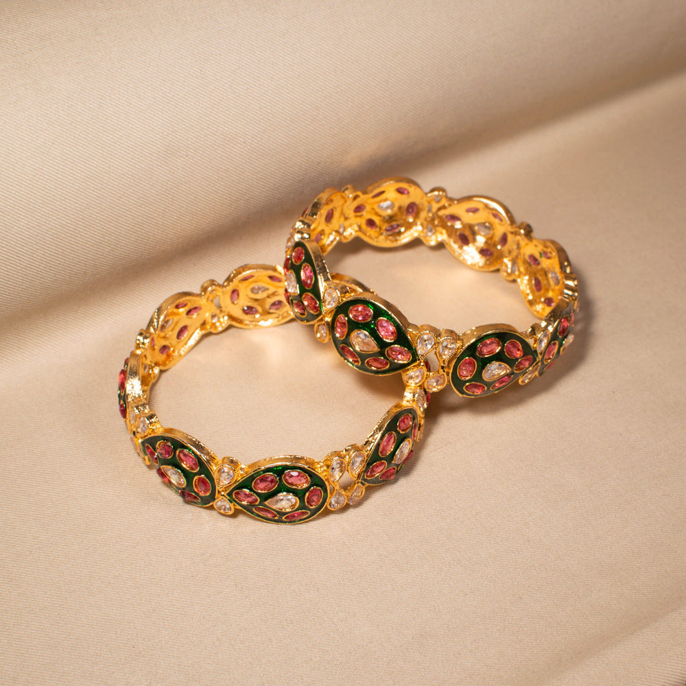 Jodhpuri Blossom Bangles