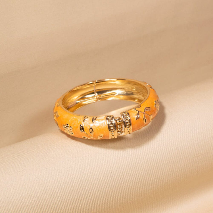 Juno Openable Bangle-Orange