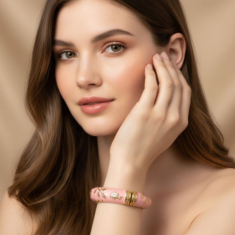 Juno Openable Bangle-Pink