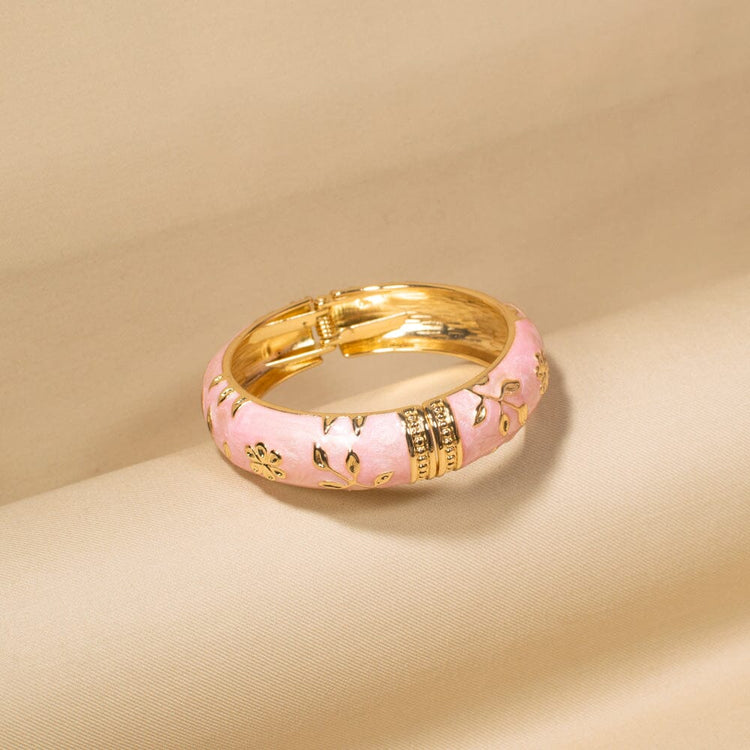 Juno Openable Bangle-Pink