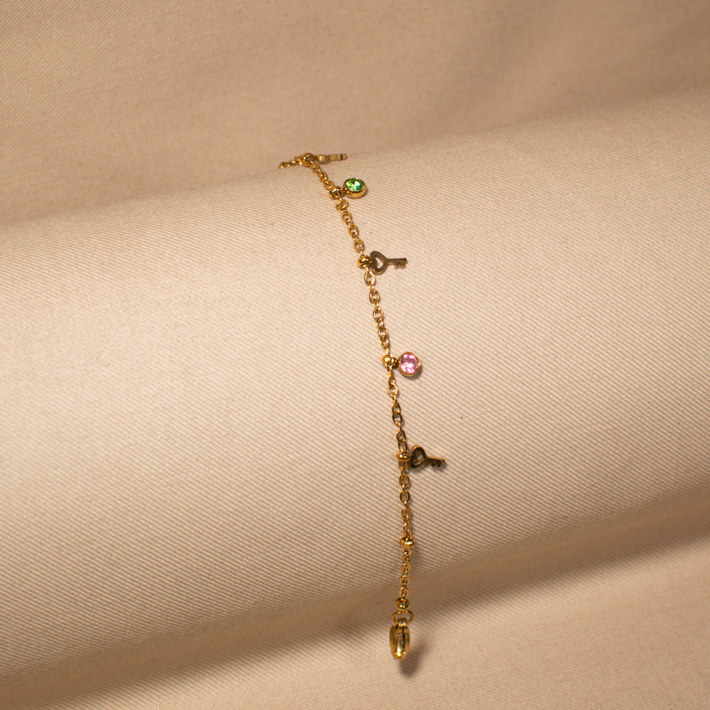 Key to My Heart Bracelet