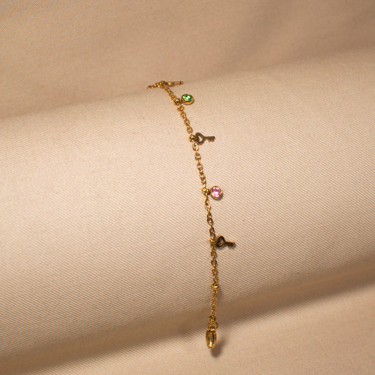 Key to My Heart Bracelet