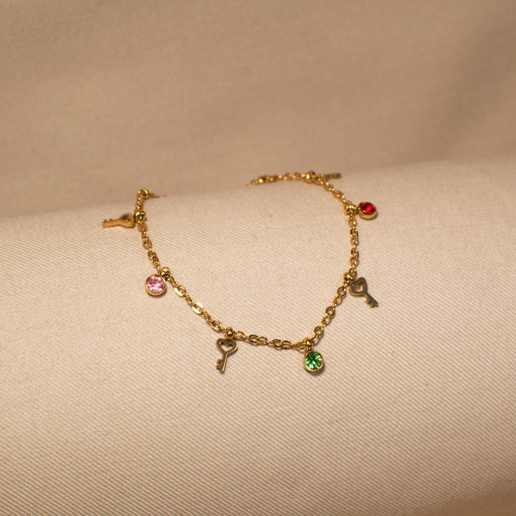 Key to My Heart Bracelet