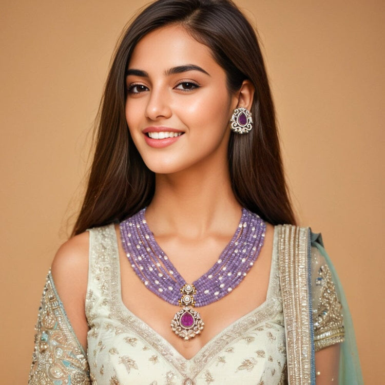 Kira Necklace Set - Pratha Collection
