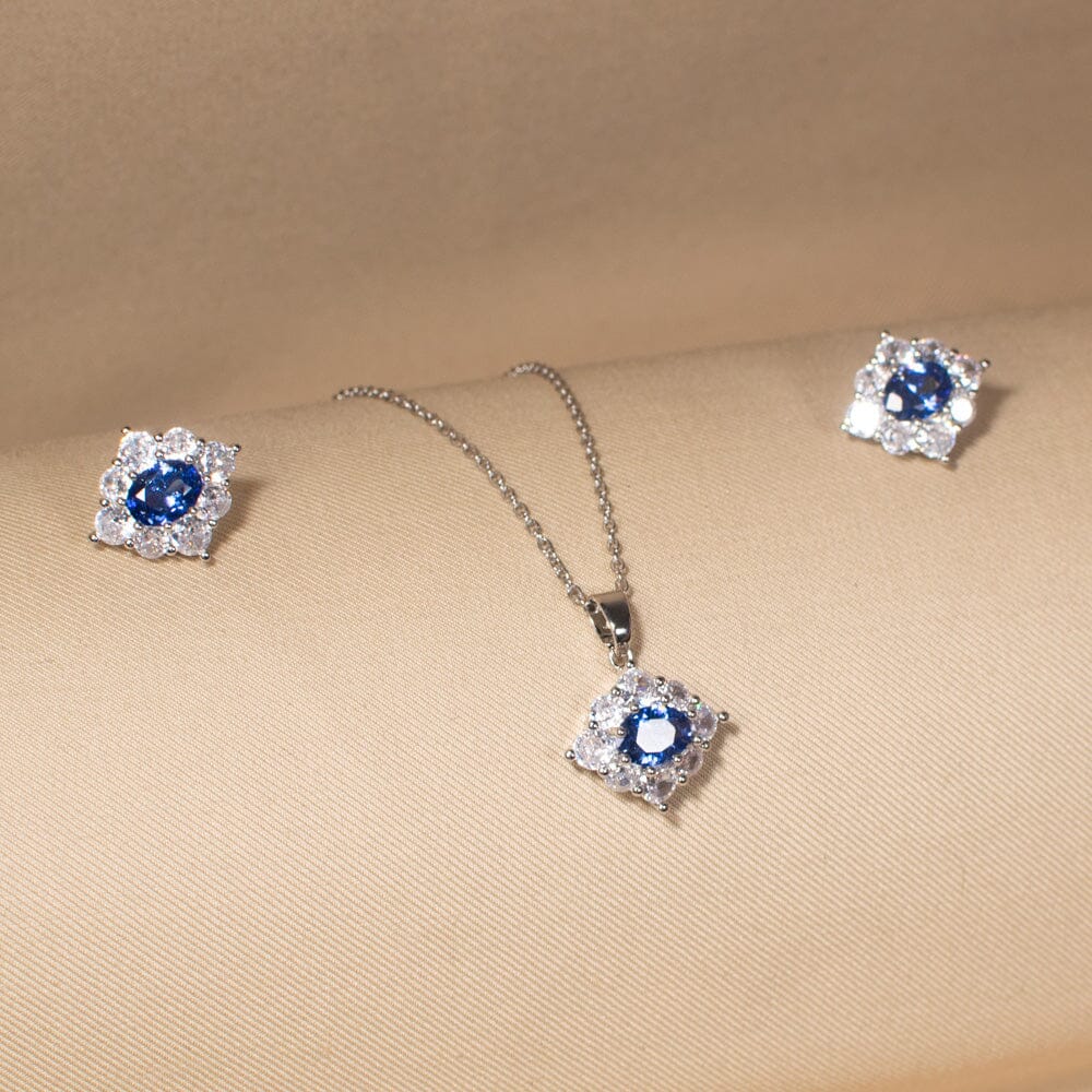 Lara Pendant Set-Glitterati Collection