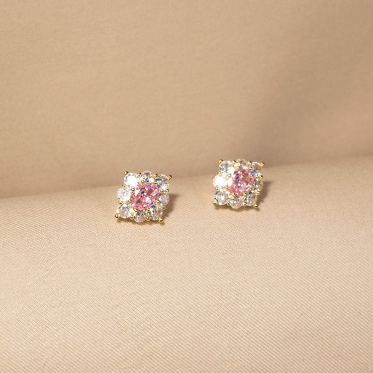 Lara Pendant Set-Pink
