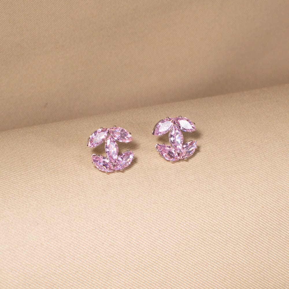 Laurel Studs - Pink