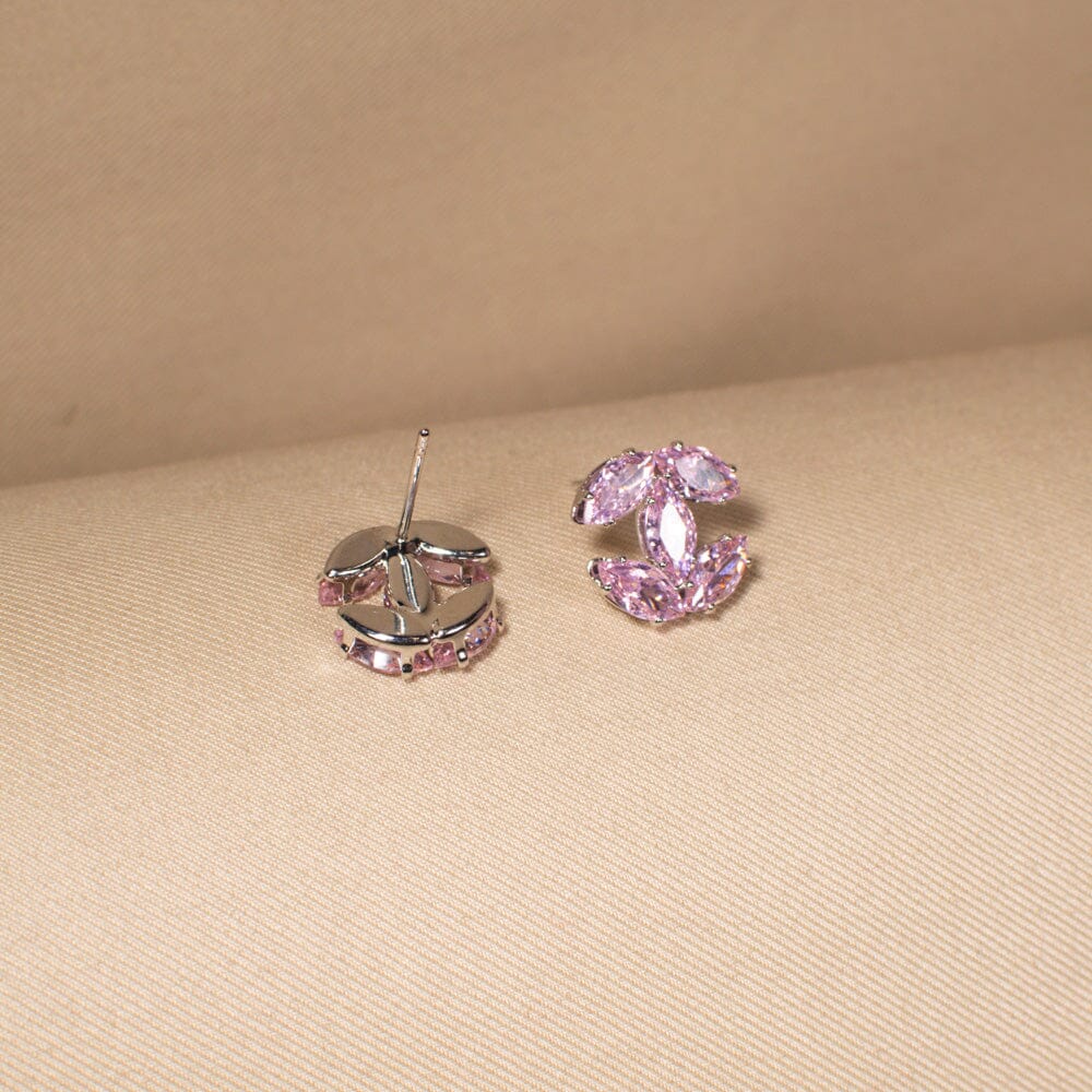 Laurel Studs - Pink