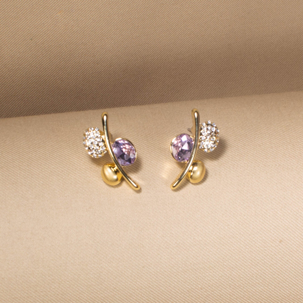 Lavender Orbit Pendant Set