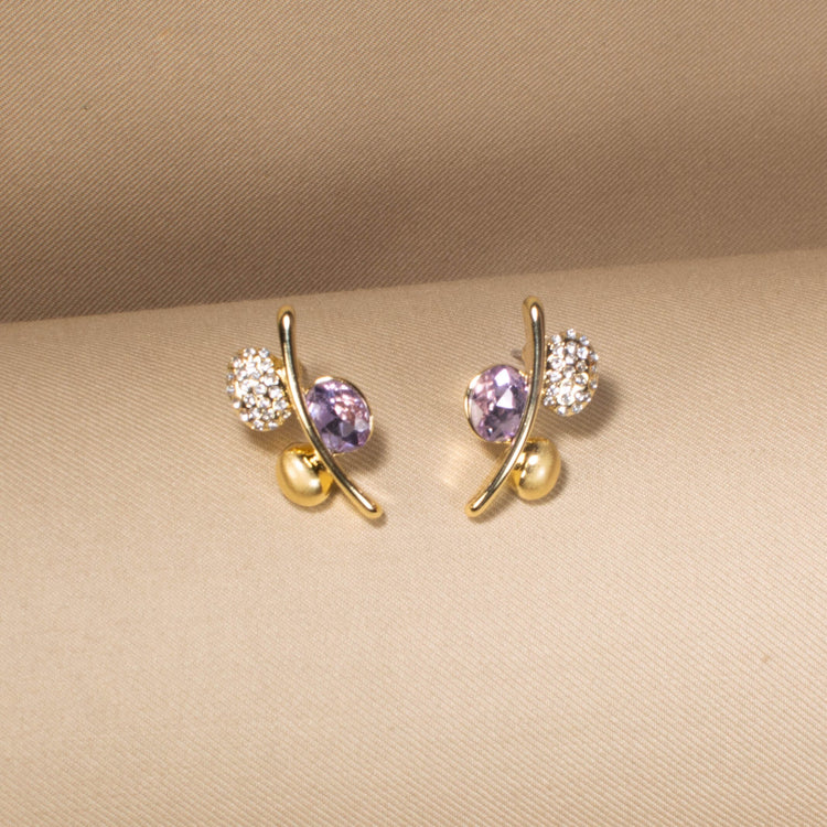 Lavender Orbit Pendant Set