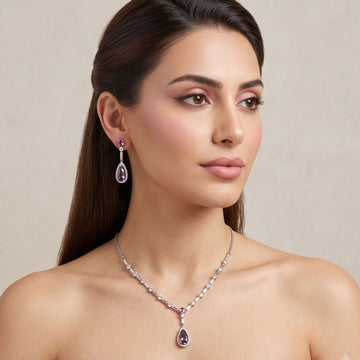 Lavender Rain Cascade Set