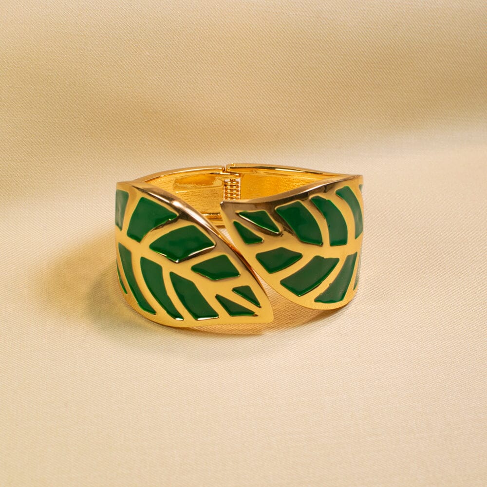 Leaf Enamel Bracelet