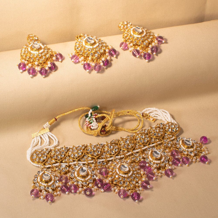 Leela Necklace Set -  Pratha Collection