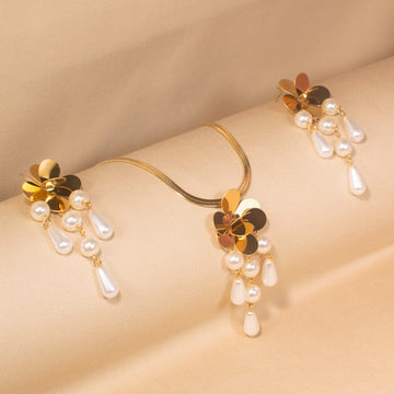 Lila Pendant Set  - Edgy Collection