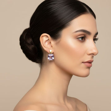 Lilac Dew Earrings- Glitterati Collection